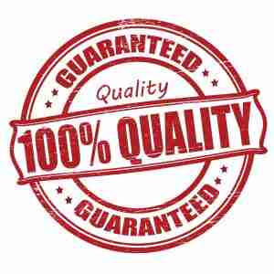 100% Quality Guaranteed